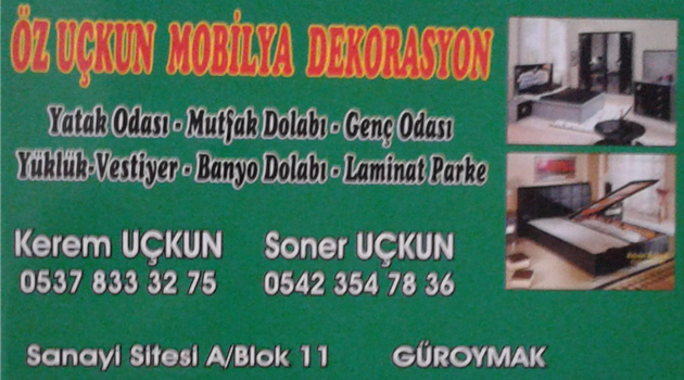 Öz Uçkun Mobilya Güroymak