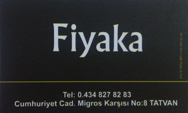 Fiyaka Tatvan