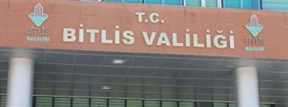 Bitlis'te tüm etkinlikler 2 gün süreyle yasaklandı